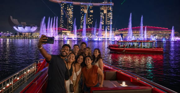 Singapore Starry Night Cruise, Spectra By The Boat, Rhapsody