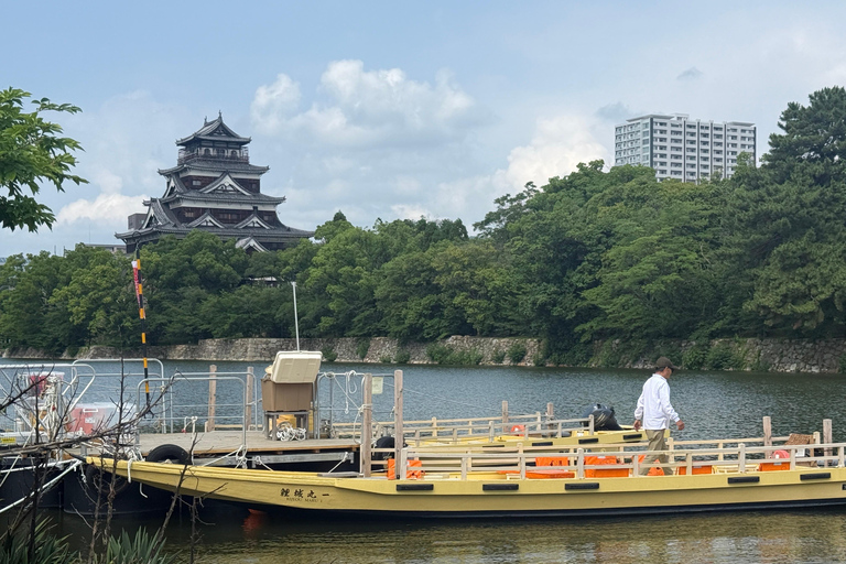 Hiroshima Castle, Shrine, Shukkeien Garden & Boat (Wknds) No Castle Boat