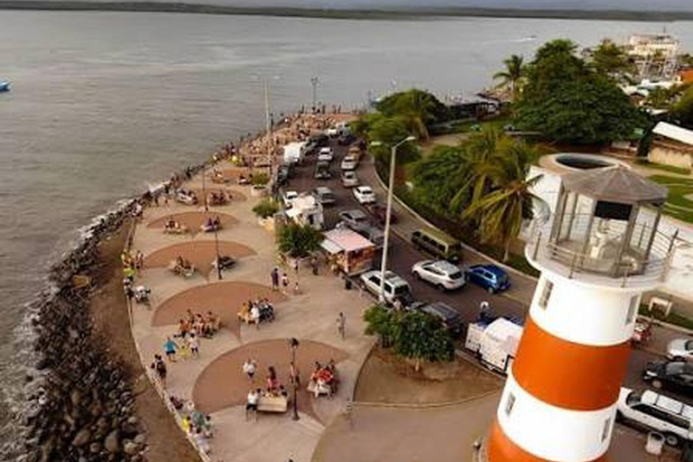 From Santa Teresa: SJO Airport Transfer with Puntarenas Stop
