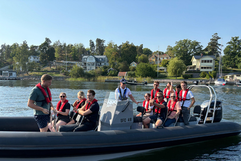 RIB Charter from Saltsjöbaden