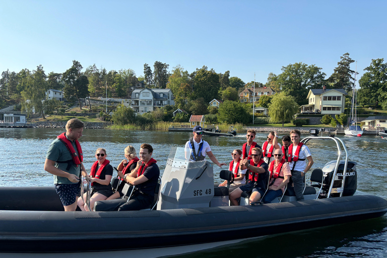 RIB Charter from Saltsjöbaden