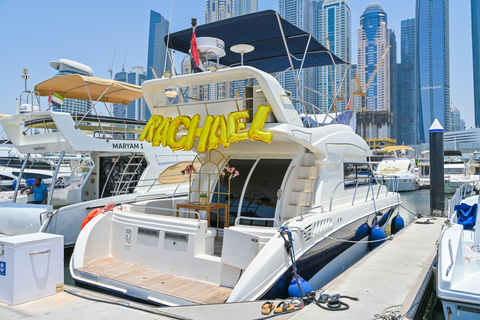 2 Hour Birthday Celebration on a Yacht in Dubai 3 Hours Birthday Yacht tour