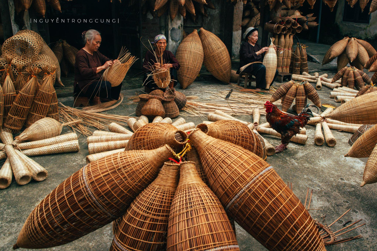 Hanoi Co Loa Citadel or Fish Trap, Soy Sauce_Incense Village Private Tour Hanoi: Co Loa Ancient Citadel Guided Tour