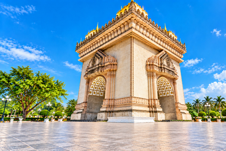 Vientiane: Private City Tour by Electric Vehicle with Guide Private Culture, and History Tour Only