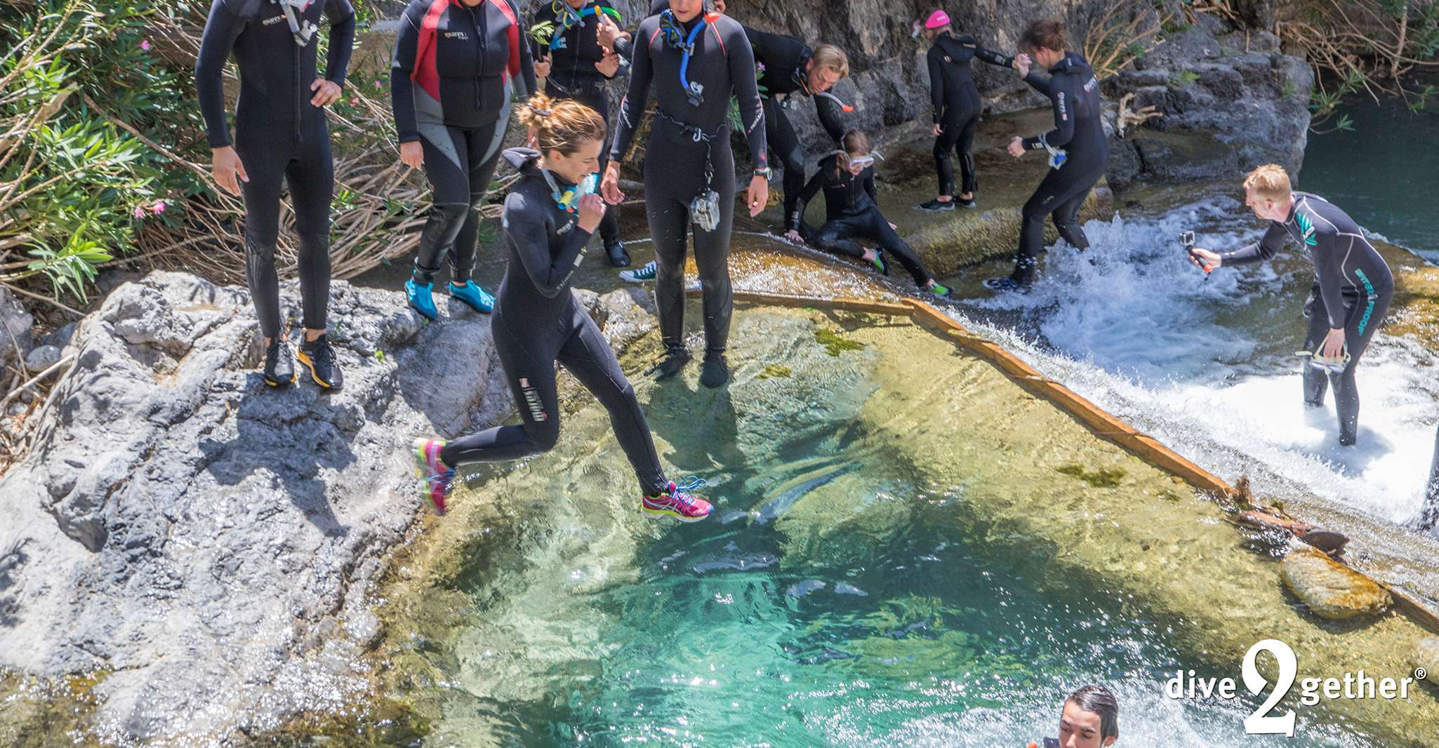 5 heures de plongée dans les cascades - Hizvo