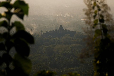 Merapi Sunrise, Borobudur Climb & Chicken Church with Guide