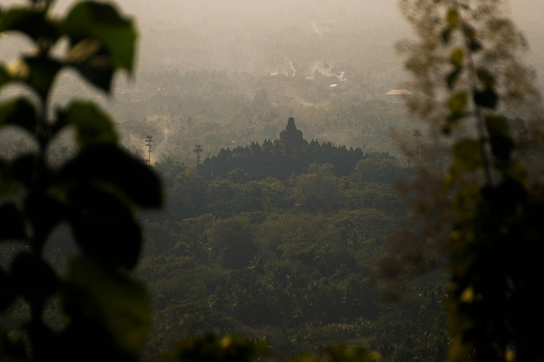 Merapi Sunrise, Borobudur Climb & Chicken Church with Guide