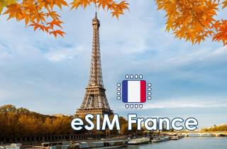 Frankreich: eSIM Mobile Datenplan - 10GB