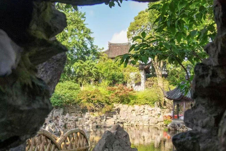 Suzhou: Lion Forest Garden Ticket & Wukong/TV Guide