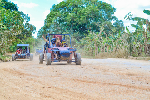 Punta Cana: Dune Buggy Experience macao Playa y cenotePunta Cana: Experiencia en Buggy macao Playa y columpio en cueva