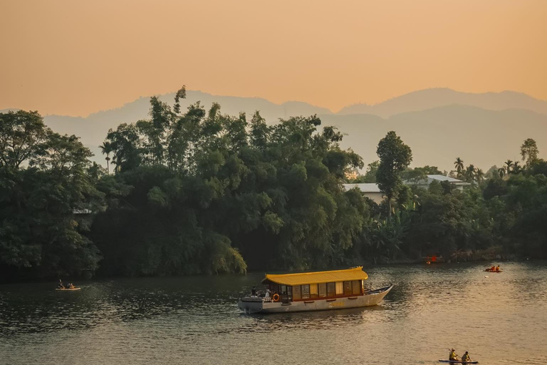 Hue: Luxury Sunset Tea & Dinner Cruise on Perfume River [No Dinner] Luxury Sunset Tea Cruise