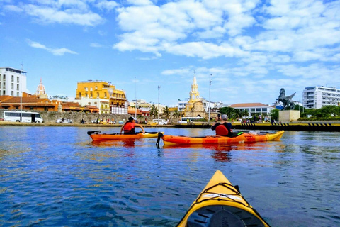 Cartagena: Kajaktur med guide och havsutsikt