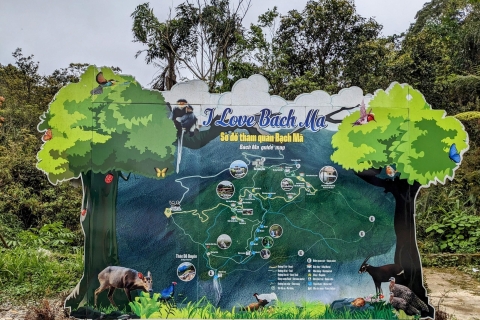Ganztägige Bach Ma National Park Trekking Tour mit MittagessenGeteilte Tour: Vom Stadtzentrum von Hue