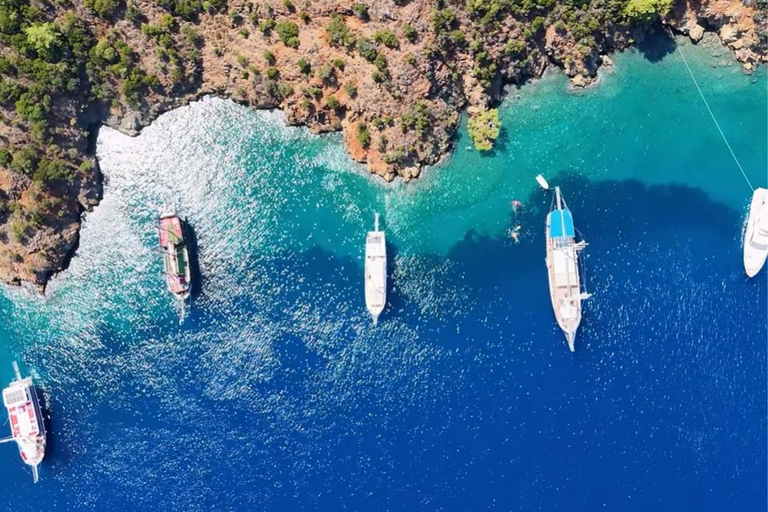 Fethiye: 12 Islands Boat Tour with Lunch and Transfers Fethiye: 12 Islands Boat Tour with Lunch without transfer