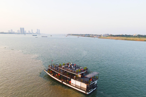 Phnom Penh: Cruzeiro ao pôr do sol com cerveja e bebidas ilimitadas