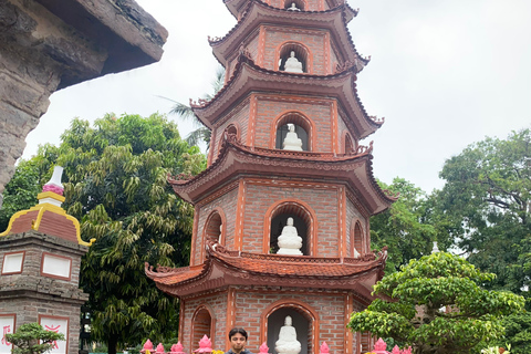 Private Hanoi City Tour Half-day with Train Street