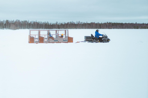 Snowmobiling em família