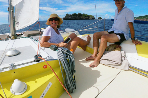2h Sailing catamaran in La Baie des Saintes