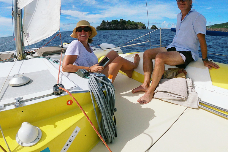 2h Sailing catamaran in La Baie des Saintes