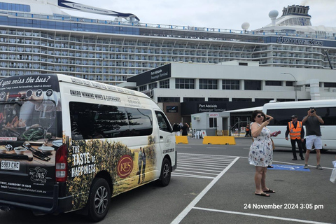 Adelaide rondvaarten op cruiseschepenRondvaart Adelaide (McLaren Vale &amp; Hahndorf)