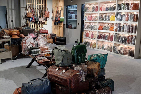 Exclusive Agra Leather & jewellery Boutique Tour Agra: Famous Leather Workshop Tour