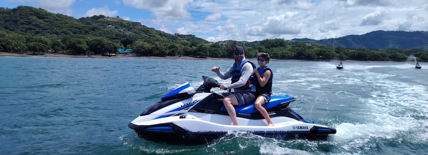 Playa del Coco : excursion en jet-ski, grottes et mangroves