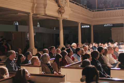 Boston Tea Party Reenactment at Old South Meeting House