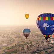 Vilnius oder Trakai: Heißluftballonflüge