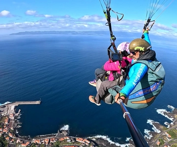 Açores: Paragliding vlucht - São Miguel