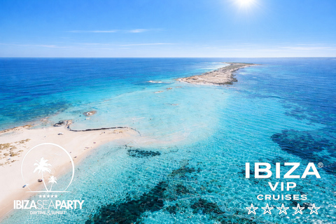 Ibiza: Formentera VIP Boat Paella, BBQ, OpenBar, DJ & Sunset BASIC TICKET with 5h Open Bar & Breakfast