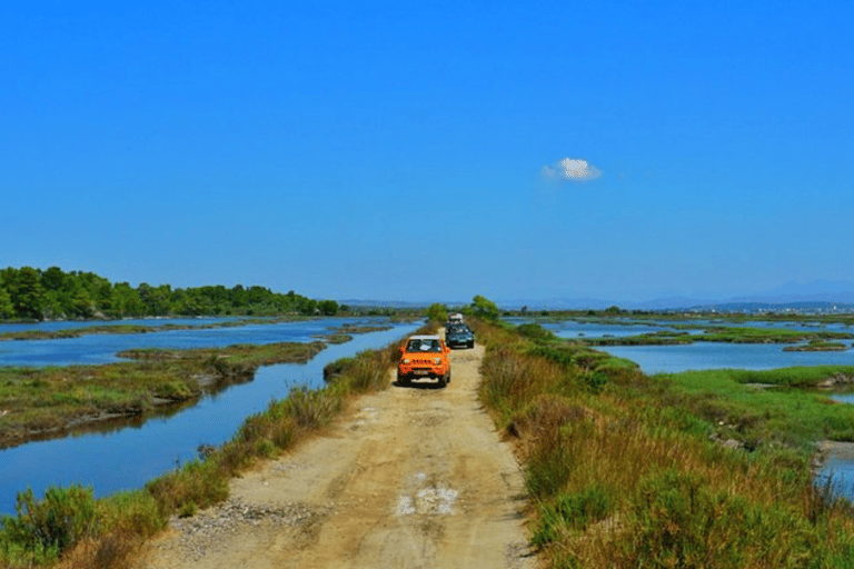 From Golem/Durres: 4x4 Tours Divjaka &amp; Karavasta LagoonFrom Golem/Durres:Divjaka and Karavasta Lagoon Jeep Safari