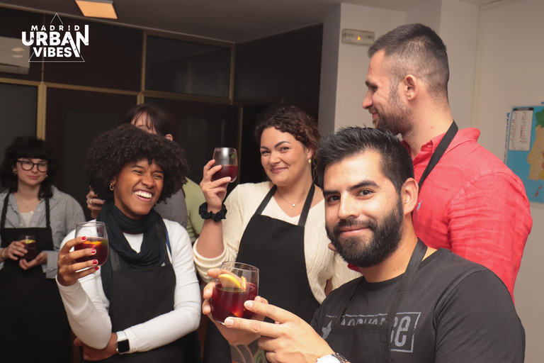 Central Madrid: Sangría Workshop & Tasting with Local Cheese