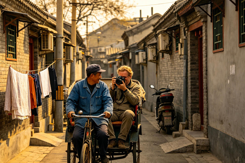 Beijing: Forbidden City & Hutong Rickshaw Tour with Ticket Small Group Forbidden City & Hutong Rickshaw Ride Tour