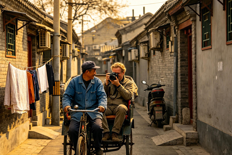 Beijing: Forbidden City & Hutong Rickshaw Tour with Ticket Small Group Forbidden City & Hutong Rickshaw Ride Tour