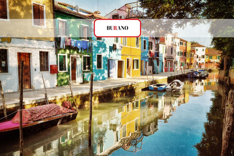 Islas de Venecia: Cristal de Murano y Colores de Burano Visita guiada