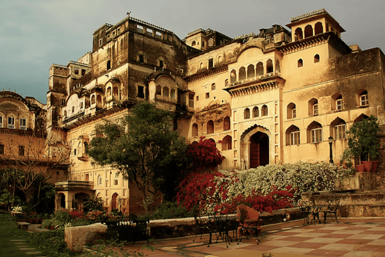 From Delhi: Neemrana Fort, Village Walk and Lunch