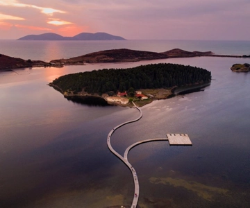 From Tirana / Durresi:Albanian Riviera,Vlora,Zverneci Island