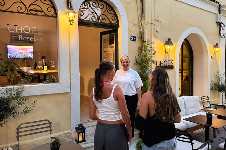 Corfu Old Town: Boutique Wine Tasting at CHOES Reserve 1-Hour “Journey” Wine Tasting — 4 Greek Wines