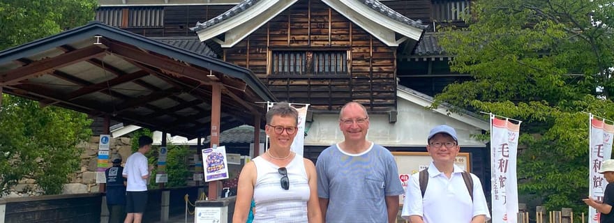 Visite guidée d'une heure du château d'Hiroshima