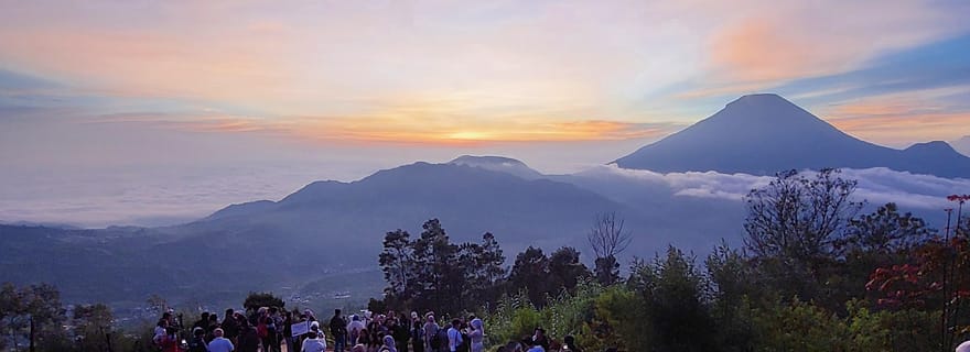 Plateau de Dieng Sikunir Excursion au lever du soleil avec guide