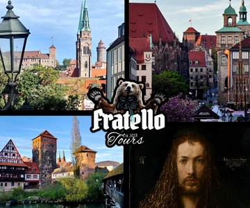Norimberga: tour del castello e della città vecchia - inclusi biglietti d'ingresso e degustazione di birra rossa
