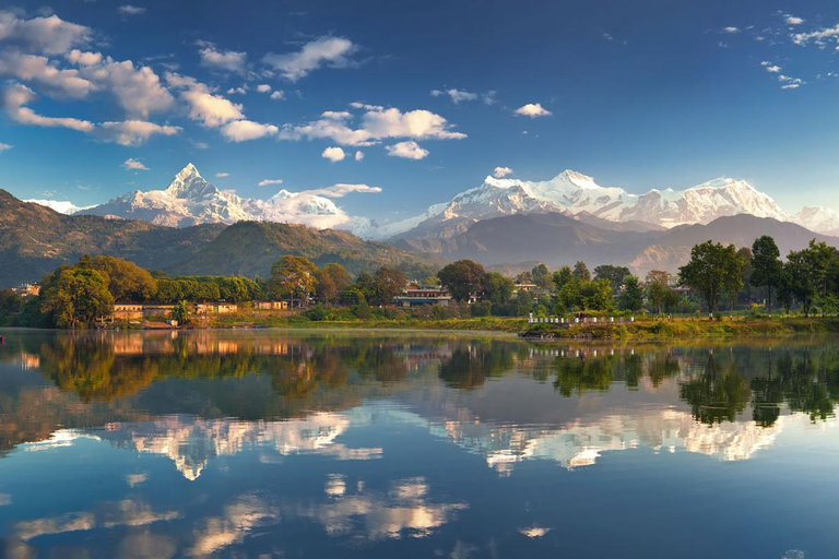 Pokhara: Peace Pagoda Hike and Tal Barahi Lake Tour