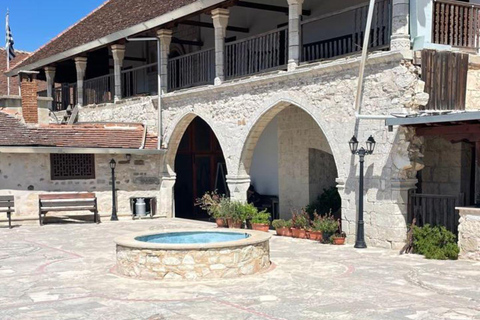 Paphos: Wine and Halloumi Tasting Tour with Pickup