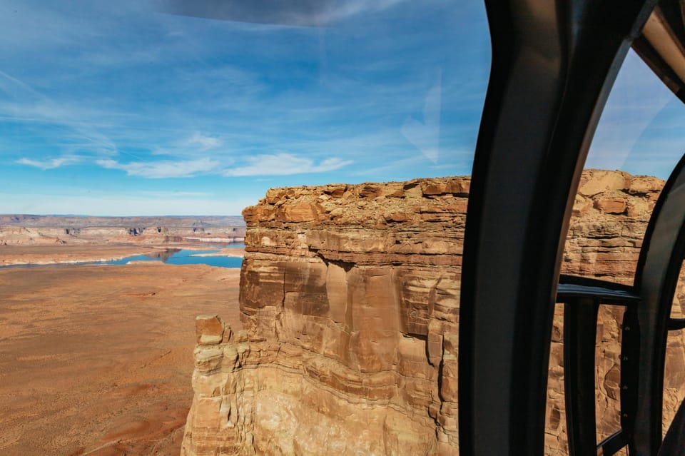 Page Horseshoe Bend Helicopter Flight & Tower Butte Landing GetYourGuide