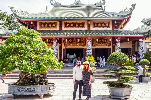 Da Nang: Lady Buddha, Monkey Mountain en Am Phu Cave TourGedeelde ochtendtour met lunch