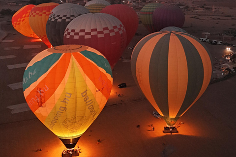 Marrakech: Hot Air Balloon Ride, rooftop view & Drone Video Sunrise Balloon Flight + Drone Video