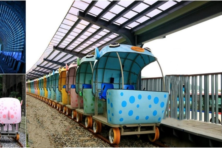 Waves and Wheels: A Coastal Day in Colorful Keelung 9-hour journey {four-seater business car}