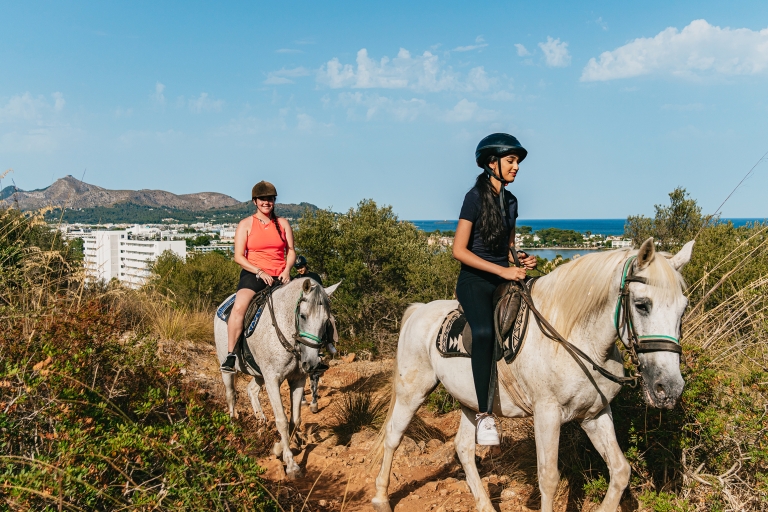 Mallorca: Reiten in den Bergen mit Brunch-Option1-Stunden-Reittour mit Brunch und Abholung