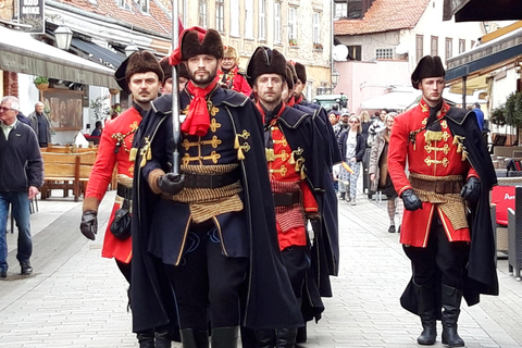 Arkeologiska Zagreb promenad