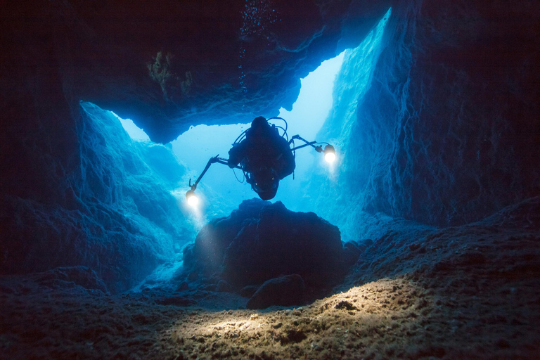 Vila Franca do Campo: Boat Diving Guided Tours twice a day. Vila Franca do Campo: Diving Tours. Single dives twice a day